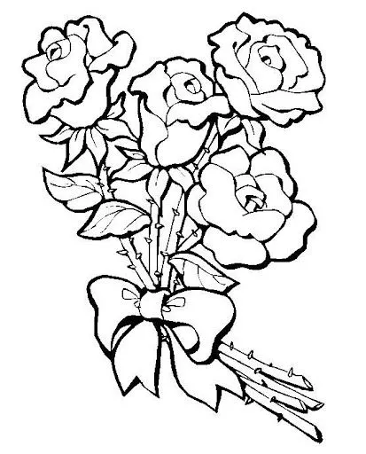 imagenes de flores para colorear e imprimir