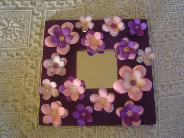 Flores hechas en foamy - Imagui