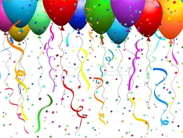 Foto stock - globos · confeti · caer · fondo · parte · cumpleanos ... Foto stock - globos · confeti · caer · fondo · parte · cumpleanos ...