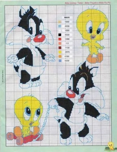 ... Imágenes de Foro de Punto de cruz > Piolin y silvestre ... Imágenes de Foro de Punto de cruz > Piolin y silvestre