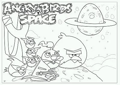 Imagenes y fotos: Angry Birds para Pintar, parte 3