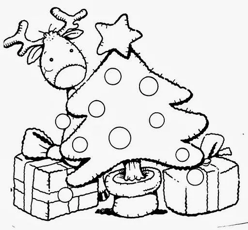 Imagenes y fotos: Arbol de Navidad para Colorear, parte 2 Imagenes y fotos: Arbol de Navidad para Colorear, parte 2