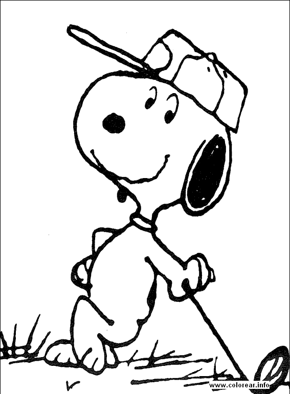 Imágenes para Colorear de Snoopy (17 fotos) - Imagenes con Frases ... Imágenes para Colorear de Snoopy (17 fotos) - Imagenes con Frases ...