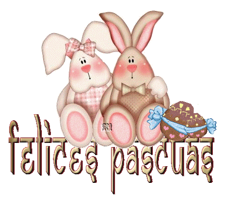 Imagenes y fotos: Conejos de Pascua Animados, parte 1