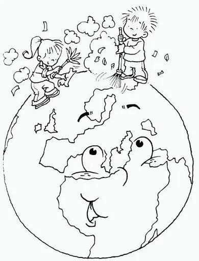 Imagenes y fotos: Dibujos del Medio Ambiente para Pintar, parte 1 Imagenes y fotos: Dibujos del Medio Ambiente para Pintar, parte 1