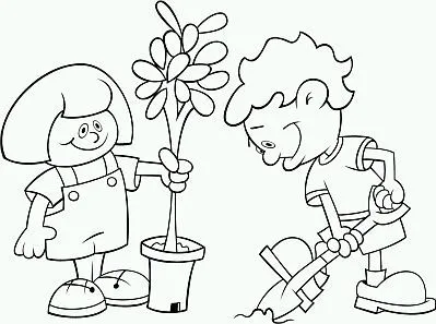 Imagenes y fotos: Dibujos del Medio Ambiente para Pintar, parte 1
