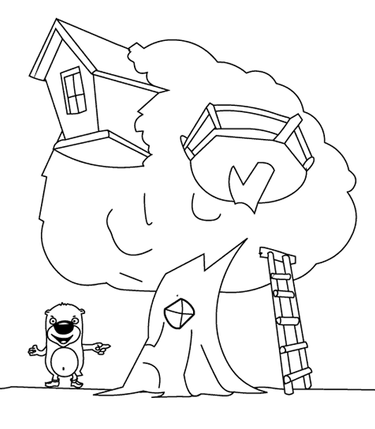 Imagenes y fotos: Dibujos de Arboles para Colorear, parte 2 Imagenes y fotos: Dibujos de Arboles para Colorear, parte 2