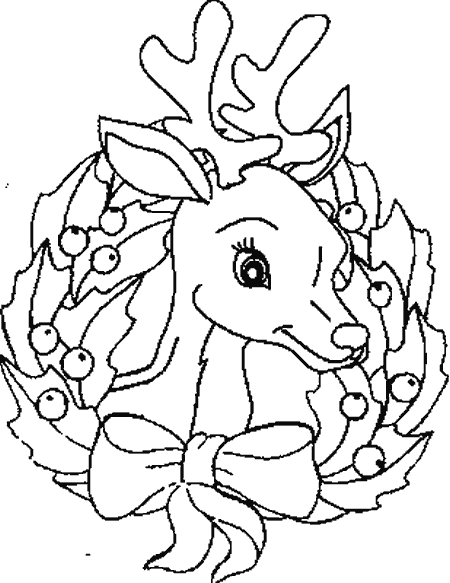 Imagenes y fotos: Dibujos de Coronas Navideñas para Colorear, parte 1 Imagenes y fotos: Dibujos de Coronas Navideñas para Colorear, parte 1