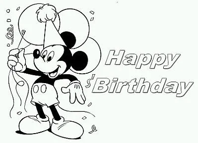 Imagenes y fotos: Dibujos de Cumpleaños para Pintar, parte 4 Imagenes y fotos: Dibujos de Cumpleaños para Pintar, parte 4
