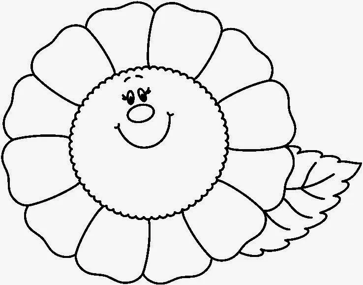 Imagenes y fotos: Dibujos de Flores para Colorear, parte 1