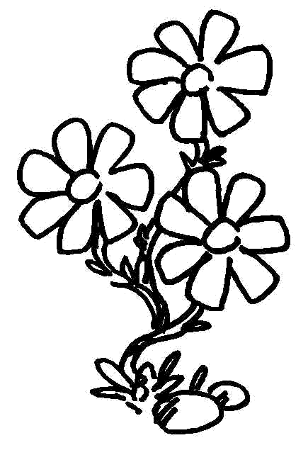 Imagenes y fotos: Dibujos de Flores para Colorear, parte 3