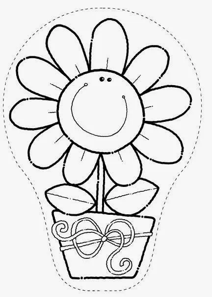 Imagenes y fotos: Dibujos de Flores para Colorear, parte 6