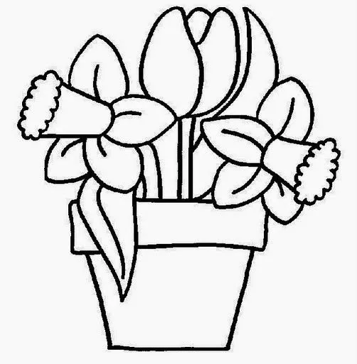 Imagenes y fotos: Dibujos de Flores para Colorear, parte 5 Imagenes y fotos: Dibujos de Flores para Colorear, parte 5
