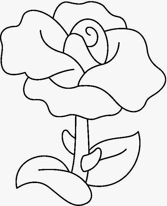 Imagenes y fotos: Dibujos de Flores para Colorear, parte 2