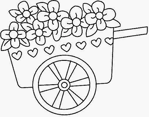 Imagenes y fotos: Dibujos de Flores para Colorear, parte 5 Imagenes y fotos: Dibujos de Flores para Colorear, parte 5