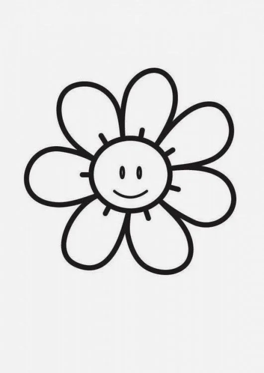 Imagenes y fotos: Dibujos de Flores para Colorear, parte 4