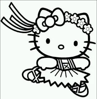 Imagenes y fotos: Dibujos de Hello Kitty para Pintar, parte 2 Imagenes y fotos: Dibujos de Hello Kitty para Pintar, parte 2