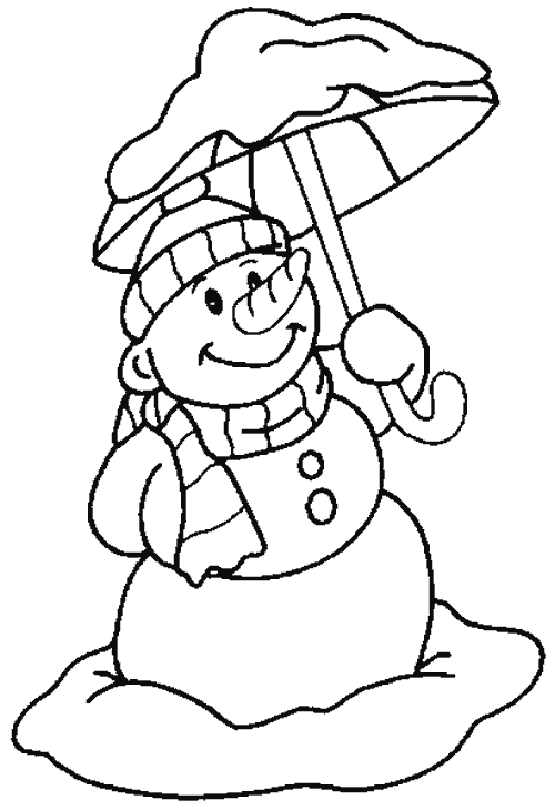 Imagenes y fotos: Dibujos de Muñecos de Nieve para Colorear, parte 3 Imagenes y fotos: Dibujos de Muñecos de Nieve para Colorear, parte 3