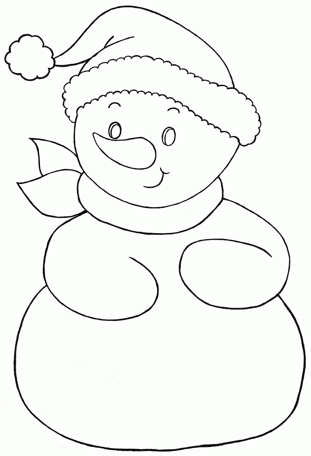 Imagenes y fotos: Dibujos de Muñecos de Nieve para Colorear, parte 2 Imagenes y fotos: Dibujos de Muñecos de Nieve para Colorear, parte 2