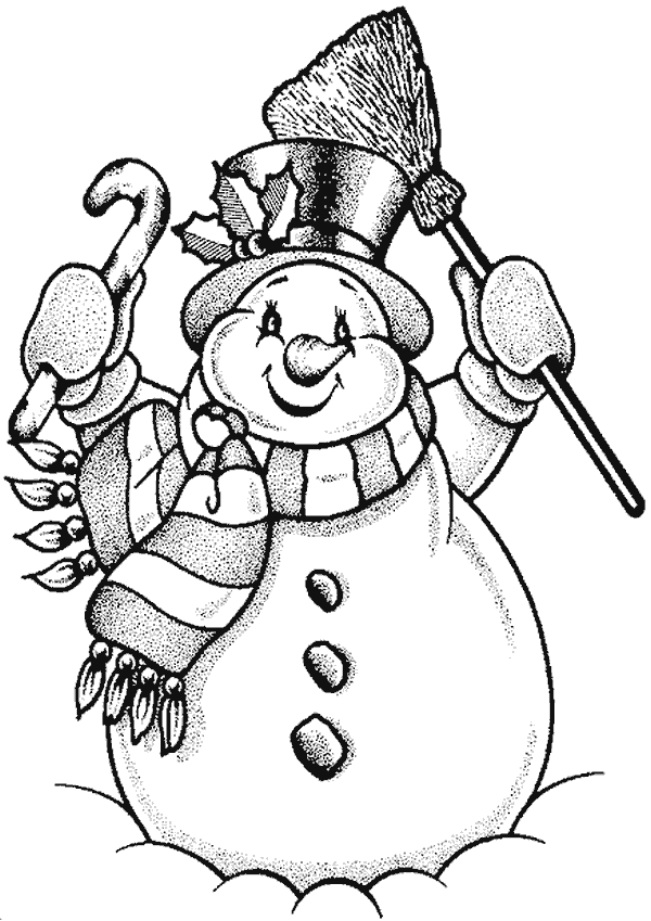 Imagenes y fotos: Dibujos de Muñecos de Nieve para Colorear, parte 3 Imagenes y fotos: Dibujos de Muñecos de Nieve para Colorear, parte 3