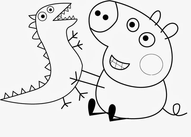 Imagenes y fotos: Dibujos de Peppa para Colorear, parte 3 Imagenes y fotos: Dibujos de Peppa para Colorear, parte 3