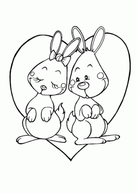 Imagenes y fotos: Dibujos de San Valentin para Colorear, parte 1 Imagenes y fotos: Dibujos de San Valentin para Colorear, parte 1