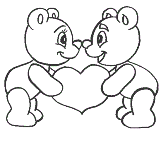 Imagenes y fotos: Dibujos de San Valentin para Colorear, parte 3 Imagenes y fotos: Dibujos de San Valentin para Colorear, parte 3