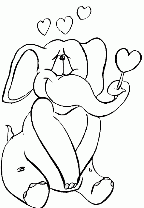 Imagenes y fotos: Dibujos de San Valentin para Colorear, parte 5 Imagenes y fotos: Dibujos de San Valentin para Colorear, parte 5