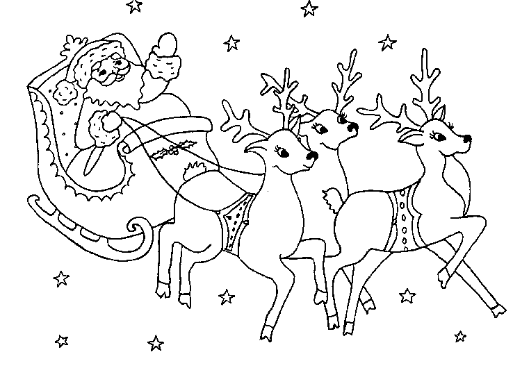 Imagenes y fotos: Dibujos de Santa Claus para Pintar, parte 2