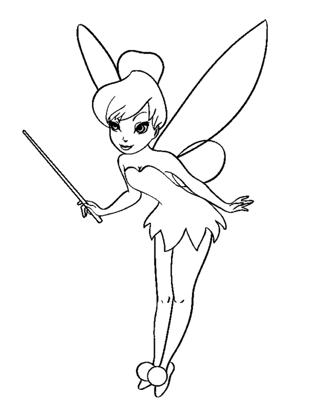 Imagenes y fotos: Dibujos de Tinkerbell para Pintar, parte 4 Imagenes y fotos: Dibujos de Tinkerbell para Pintar, parte 4