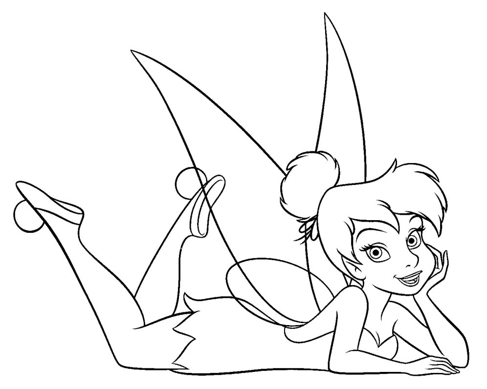Imagenes y fotos: Dibujos de Tinkerbell para Pintar, parte 2 Imagenes y fotos: Dibujos de Tinkerbell para Pintar, parte 2