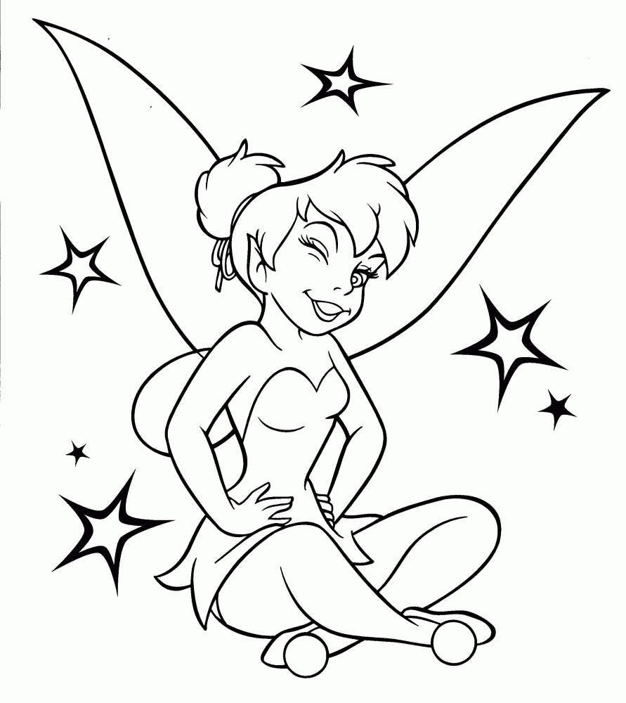 Imagenes y fotos: Dibujos de Tinkerbell para Pintar, parte 4 Imagenes y fotos: Dibujos de Tinkerbell para Pintar, parte 4