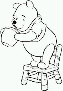 Imagenes y fotos: Dibujos de Winnie Pooh para Pintar, parte 7 Imagenes y fotos: Dibujos de Winnie Pooh para Pintar, parte 7