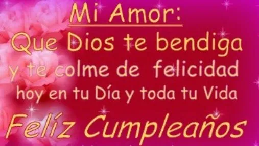 Imagenes y fotos: Feliz Cumpleaños Amor, parte 2