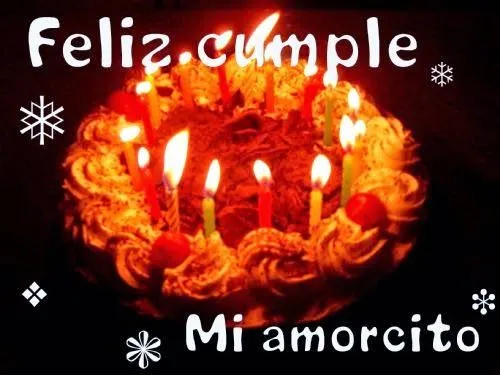 Imagenes y fotos: Feliz Cumpleaños Amor, parte 2