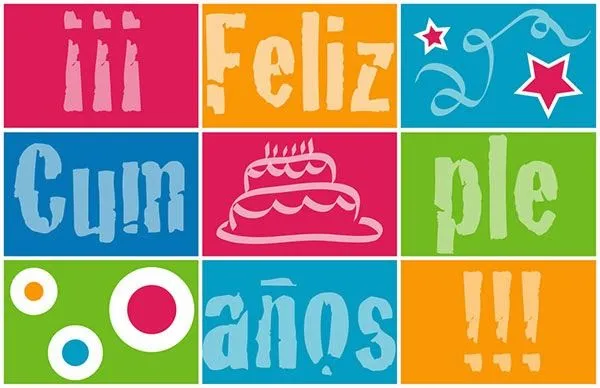 Imagenes y fotos: Feliz Cumpleaños en Letras, parte 2