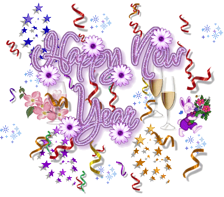 Imagenes y fotos: Happy New Year, Gifs Animados, parte 4