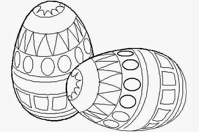 Imagenes y fotos: Huevos de Pascua para Colorear, parte 2