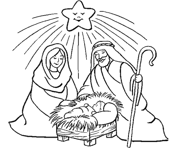 Imagenes y fotos: Nacimientos Navideños para Colorear, parte 1 Imagenes y fotos: Nacimientos Navideños para Colorear, parte 1
