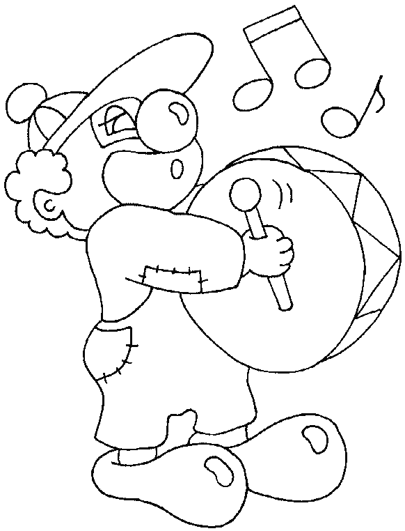 Imagenes y fotos: Payasos para Colorear, parte 6 Imagenes y fotos: Payasos para Colorear, parte 6