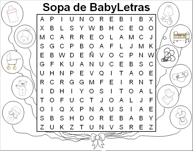 Imagenes y fotos: Sopa de Letras para Niños, parte 2
