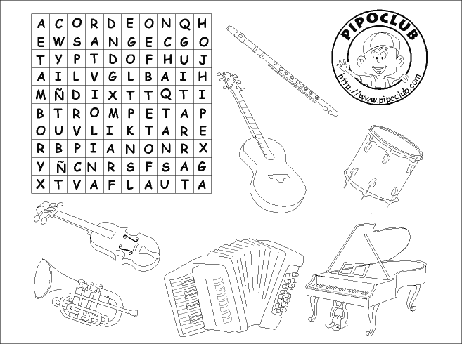 Imagenes y fotos: Sopa de Letras para Niños, parte 1