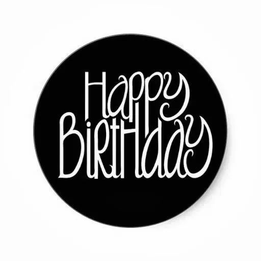 Imagenes y fotos: Tarjetas de Cumpleaños en Blanco y Negro Imagenes y fotos: Tarjetas de Cumpleaños en Blanco y Negro