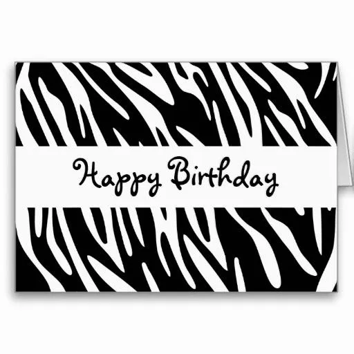 Imagenes y fotos: Tarjetas de Cumpleaños en Blanco y Negro Imagenes y fotos: Tarjetas de Cumpleaños en Blanco y Negro
