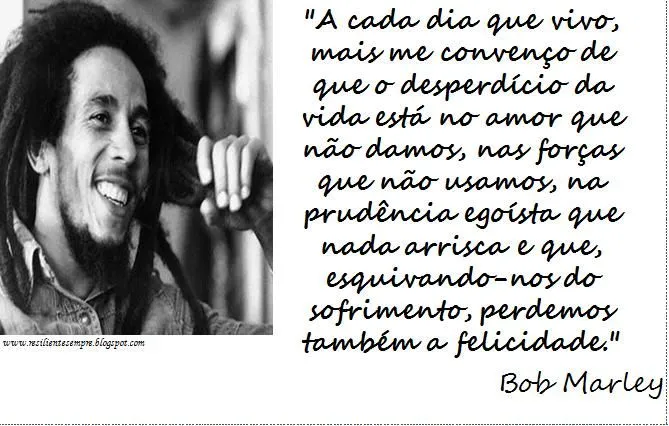 Imagenes con frases de amor de bob marley - Imagui