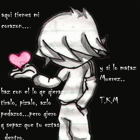 Imagenes con frases de amor y emos - Parte I : Hueco Lukenfer