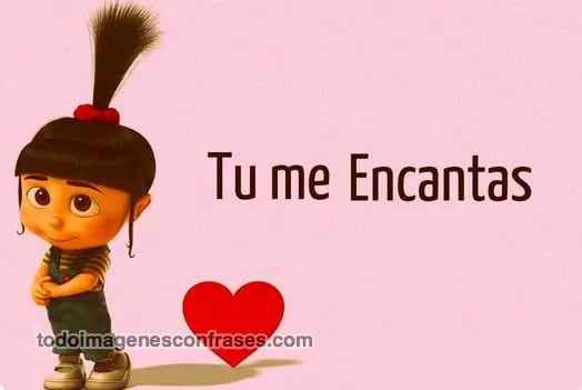 Imágenes con frases de amor: Me encantas - Imágenes con Frases