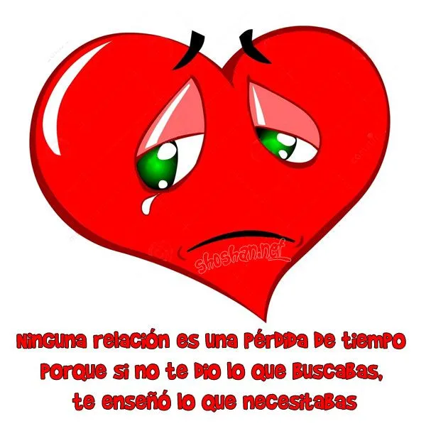 Imágenes y frases de amor. Ninguna relación es una pérdida de tiempo