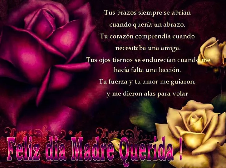 Imagenes con Frases Bonitas para el día de las Madres Imagenes con Frases Bonitas para el día de las Madres