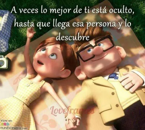 Imagenes con frases bonitas de la pelicula UP 10 imagenes | Love ...